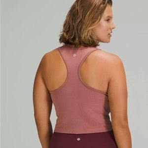 Ebb To Street Racerback Crop Tank Top